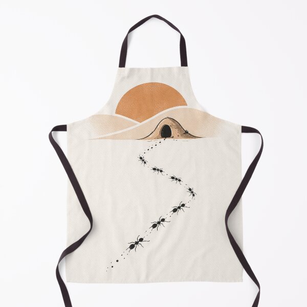 Item preview, Ant March Home – Minimalist Nature Illustration designed and sold by DrizzyV.