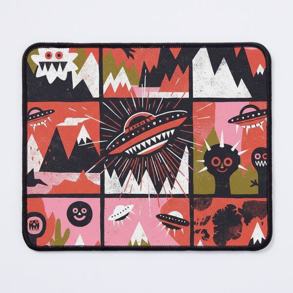 Item preview, Greenland Arctic UFO Mystery Retro Comic Grid designed and sold by zzz888.