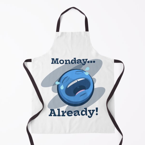 Item preview, Monday...Already! designed and sold by Kipepeo Design Ltd..