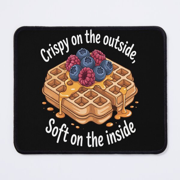 Item preview, Crispy on the Outside, Soft on the Inside Waffle Lover designed and sold by StuffNestie.
