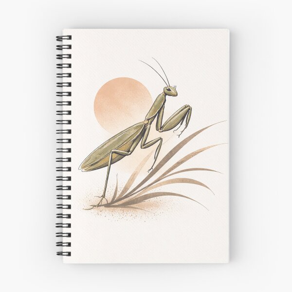 Item preview, Praying Mantis – Minimalist Botanical Art designed and sold by DrizzyV.