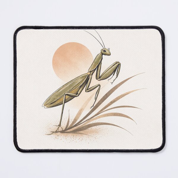 Item preview, Praying Mantis – Minimalist Botanical Art designed and sold by DrizzyV.