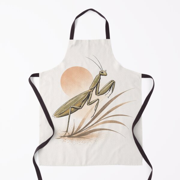 Item preview, Praying Mantis – Minimalist Botanical Art designed and sold by DrizzyV.