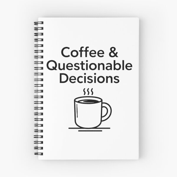 Item preview, Teacher Sticker - Coffee Questionable Decisions Minimalist designed and sold by OrikuStudio.