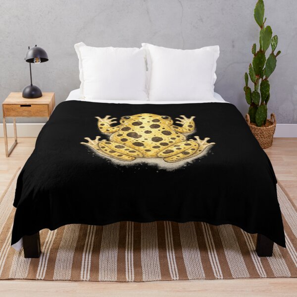 Item preview, Spotted Yellow Toad – Top View Illustration designed and sold by DrizzyV.