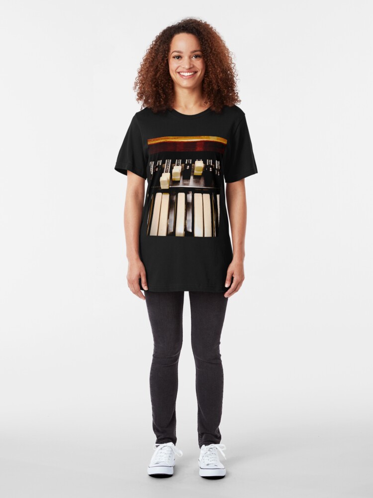 Alternate view of Hammond B3 Organ Slim Fit T-Shirt