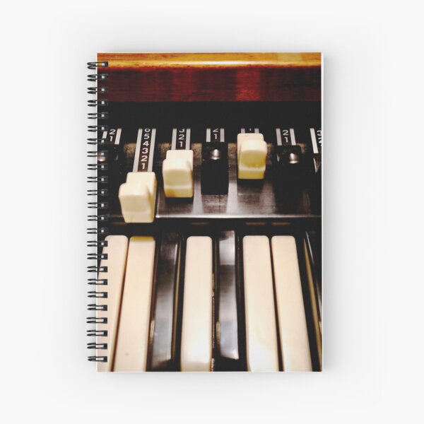Hammond B3 Organ Spiral Notebook