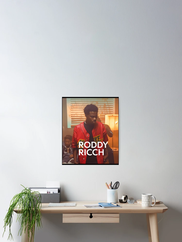Thumbnail 2 of 3, Poster, Roddy Ricch Rapper designed and sold by Maharisi.