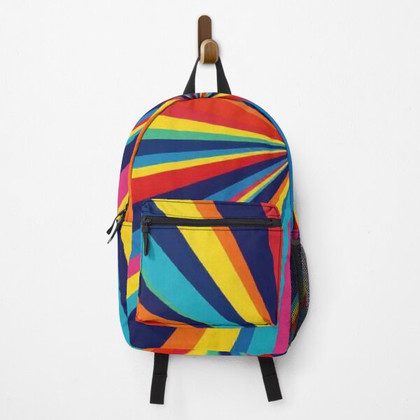 Item preview, Rainbow Burst – Vibrant Abstract Radial Pattern designed and sold by myforestfog.