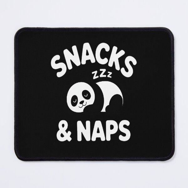 Item preview, Cute Sleeping Panda Bear Lover Love Snacks And Naps designed and sold by StuffNestie.