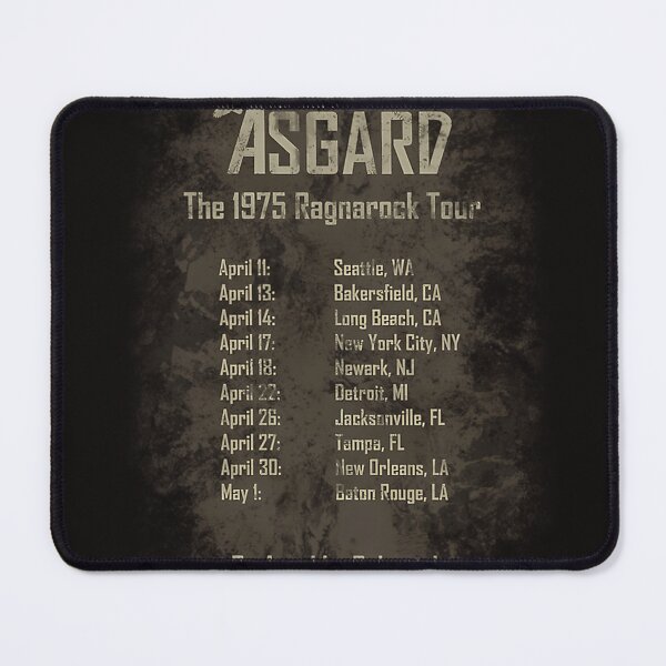 Item preview, Old Gods Of Asgard Ragnarock Tour designed and sold by diabloz101.