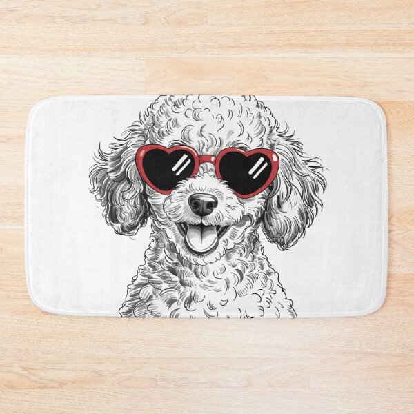 Item preview, Lovely Pudel Toy Dog designed and sold by NicolasGlowArt.