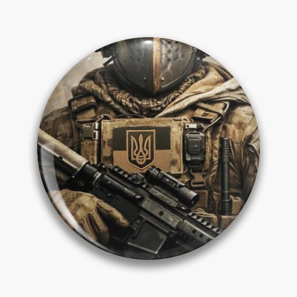 Item preview, Ukrainian Templar Soldier;  designed and sold by StickerApe.