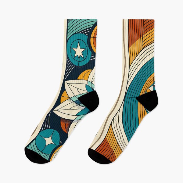 Item preview, Sacred Geometry Lotus Mandala in Teal and Ochre designed and sold by InkSmithery.