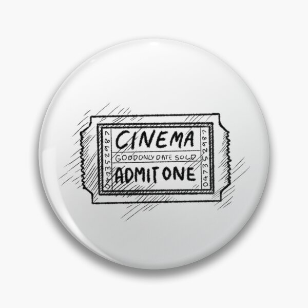 Item preview, Movie Ticket Illustration designed and sold by knickknackgirl.