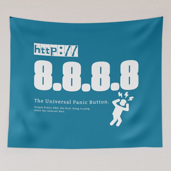 Item preview, Ip Address: 8.8.8.8 (The Universal Panic Button) designed and sold by S9View.