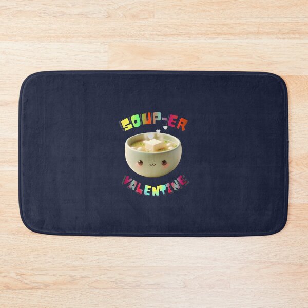 Item preview, Cute 3D Puffy Soup Valentine Art designed and sold by HopeAndHustle.