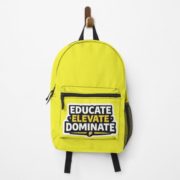 Item preview, Educate Elevate Dominate – Smart Education Streetwear Typography  Main Tag: designed and sold by Amr Darwish Graphic designer.