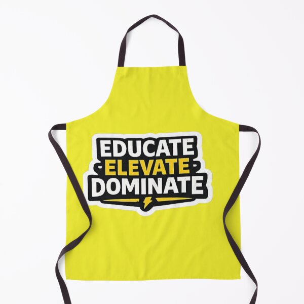 Item preview, Educate Elevate Dominate – Smart Education Streetwear Typography  Main Tag: designed and sold by Amr Darwish Graphic designer.