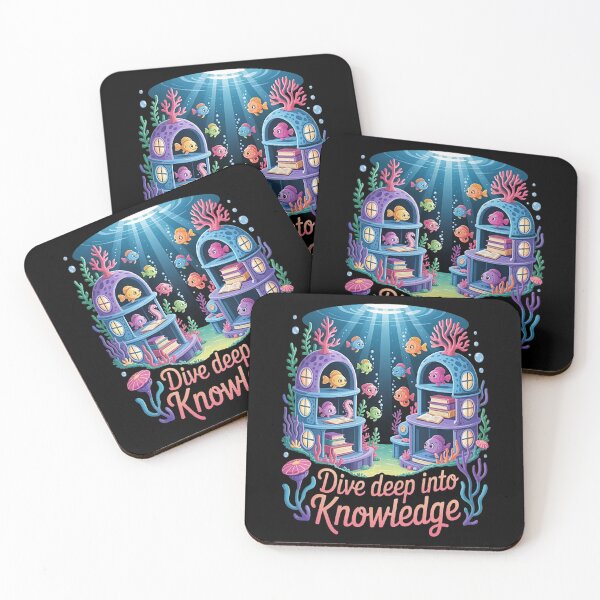 Item preview, Dive Deep Into Knowledge Explore The Ocean Of Books Book Lover designed and sold by StuffNestie.