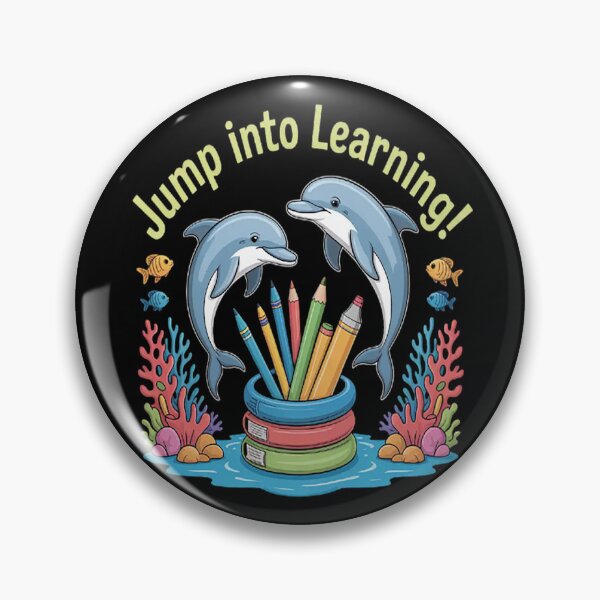 Item preview, Dive Deep Jump Into Learning Education Enthusiast designed and sold by StuffNestie.
