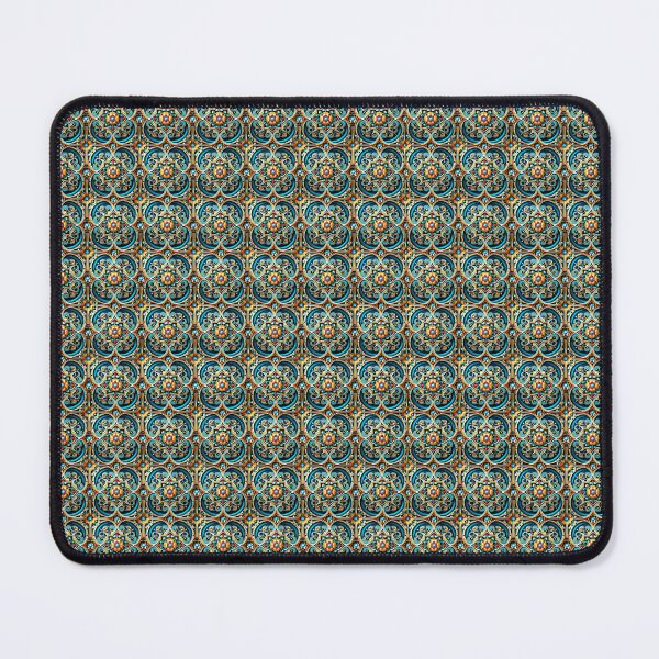 Item preview, Teal Elegant Floral Fantasy Carousel Interior Grand Fair 3X designed and sold by Zeporas Castle.