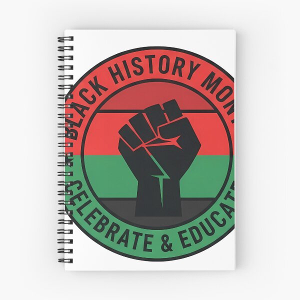 Item preview, Black History Month Stamp Label, Educate & Celebrate Typography Design designed and sold by Shirtazy.