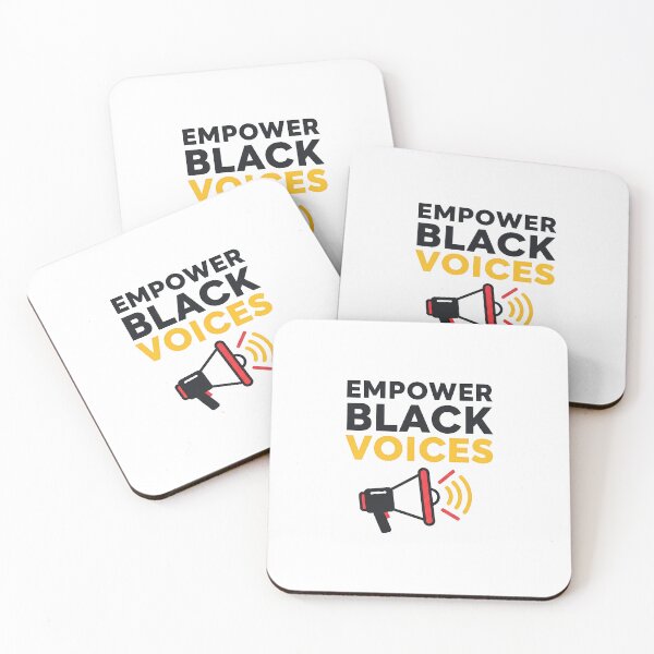 Item preview, Empower Black Voices Typography Design for T-Shirts, PNG & Banners designed and sold by Shirtazy.