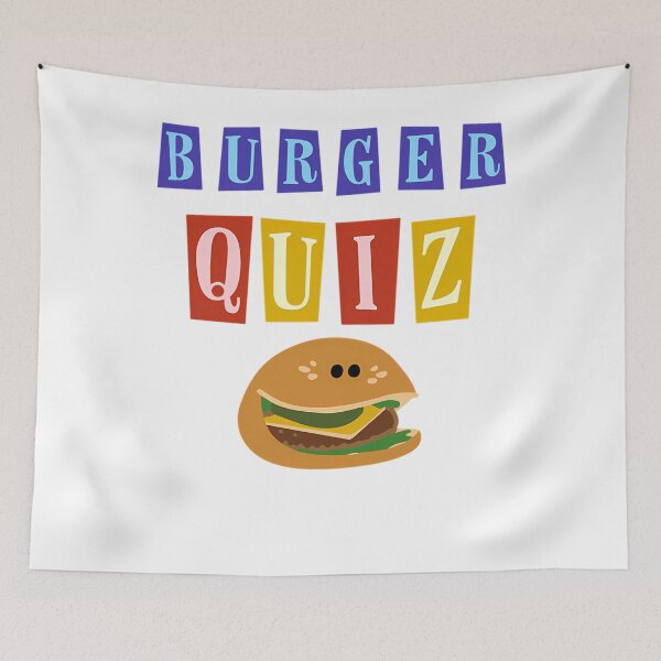 Item preview, Burger Quizz Logo designed and sold by nicetory.
