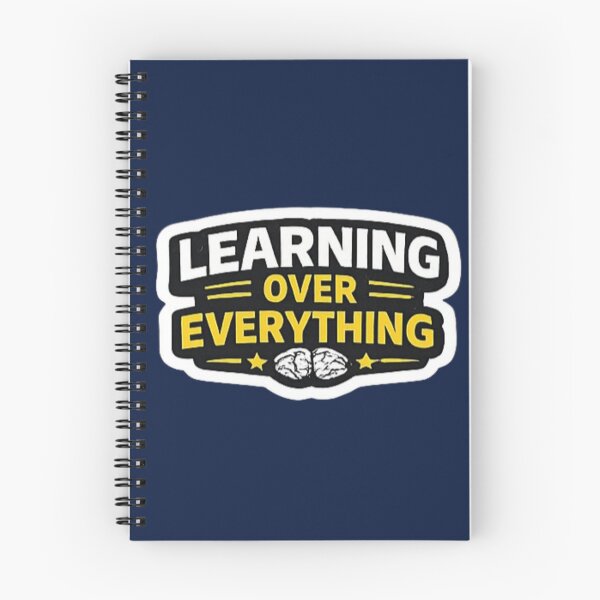 Item preview, Learning Over Everything – Education First Typography Design designed and sold by Amr Darwish Graphic designer.
