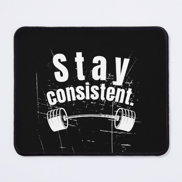 Item preview, Stay consistent. Gym Fitness Motivation Quote designed and sold by TeeArtWorld.