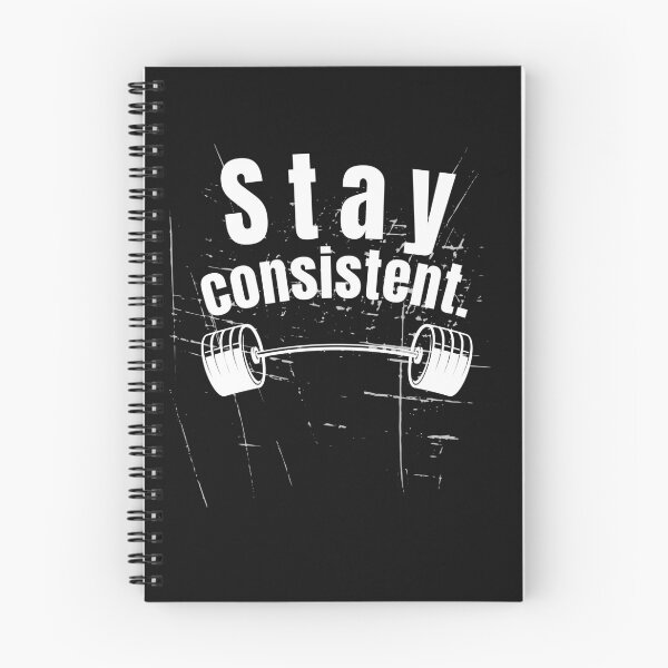 Item preview, Stay consistent. Gym Fitness Motivation Quote designed and sold by TeeArtWorld.