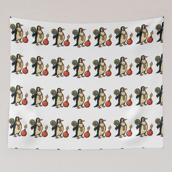 Item preview, Capitalist Penguin  designed and sold by ARTGENERATESART.