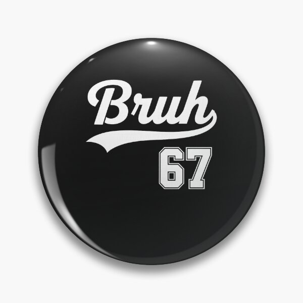 Item preview, Funny 67 six Seven Bruh Meme Baseball Style designed and sold by ArleneRowe.