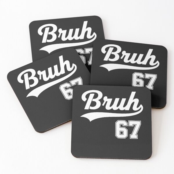 Item preview, Funny 67 six Seven Bruh Meme Baseball Style  designed and sold by ArleneRowe.
