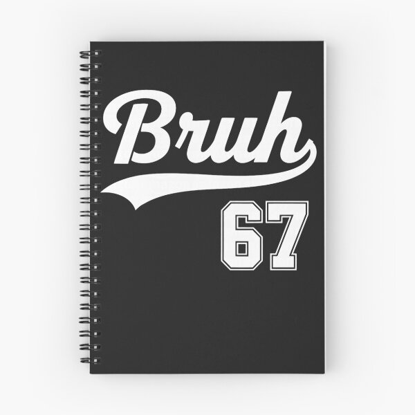 Item preview, Funny 67 six Seven Bruh Meme Baseball Style  designed and sold by ArleneRowe.