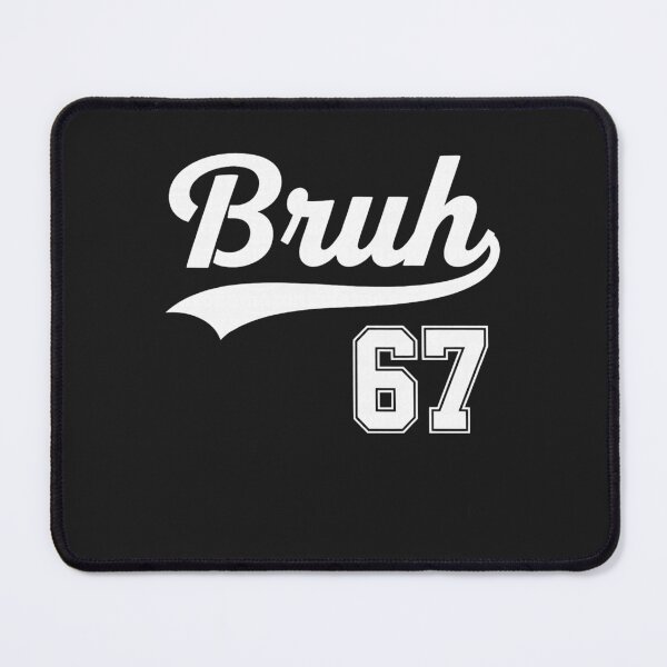 Item preview, Funny 67 six Seven Bruh Meme Baseball Style designed and sold by ArleneRowe.