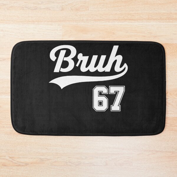 Item preview, Funny 67 six Seven Bruh Meme Baseball Style  designed and sold by ArleneRowe.