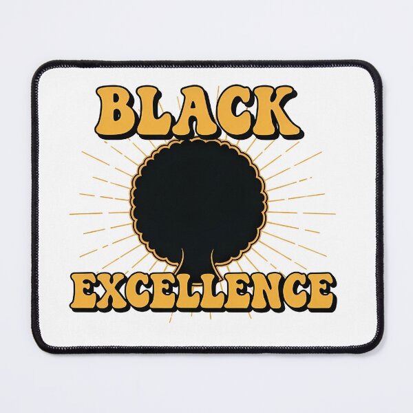 Item preview, Black Excellence Typography Design for T-Shirts, PNG & Banners designed and sold by Shirtazy.