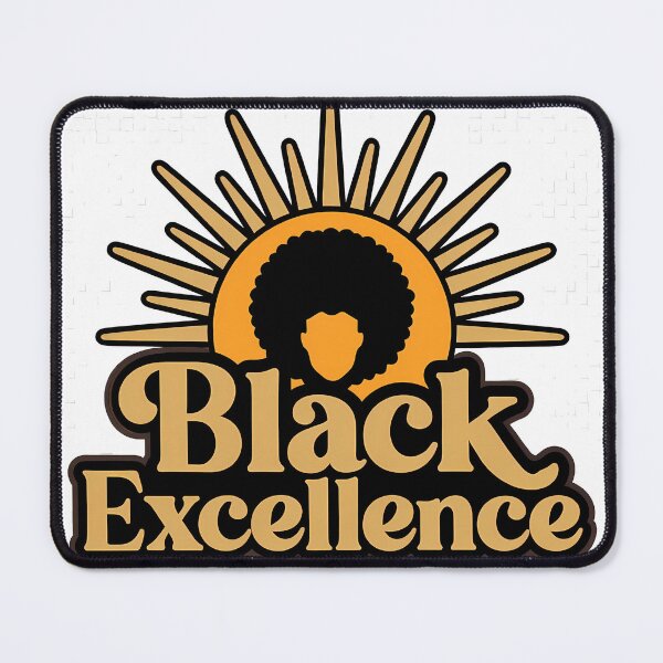 Item preview, Black Excellence Typography Design for T-Shirts, PNG & Banners designed and sold by Shirtazy.