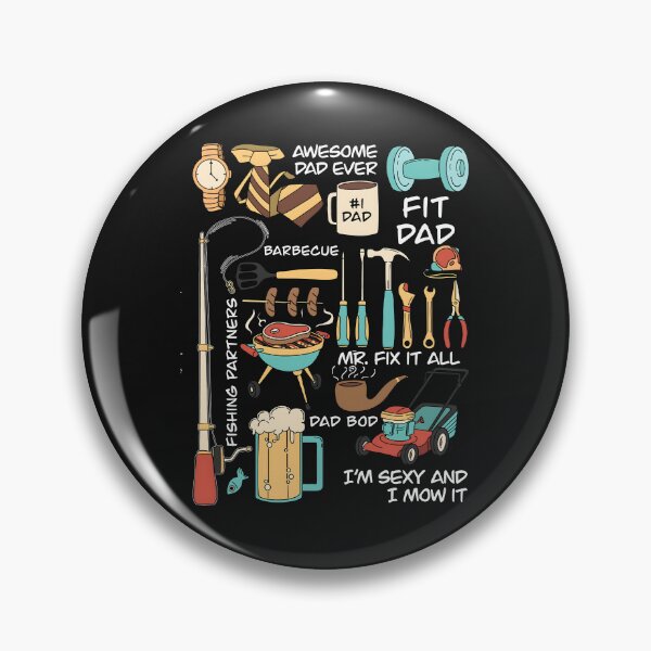 Item preview, Can't Talk Right Now Doing Hot Dad Stuff designed and sold by H3ll-Ash-Studio.