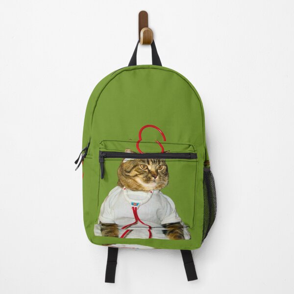 Item preview, Green Cat Doctor with Head Mirror designed and sold by Great Sun.