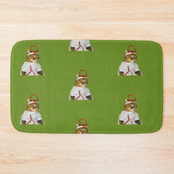 Item preview, Green Cat Doctor with Head Mirror designed and sold by Great Sun.
