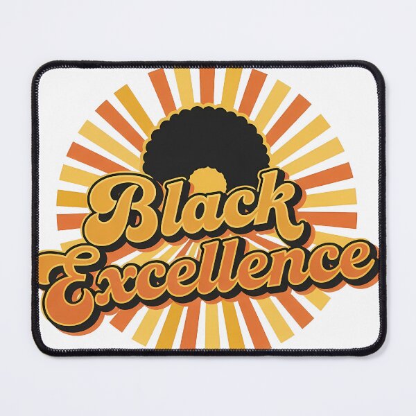 Item preview, Black Excellence Typography Design for T-Shirts, PNG & Banners designed and sold by Shirtazy.