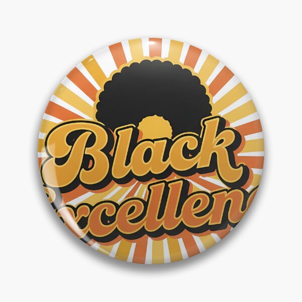Item preview, Black Excellence Typography Design for T-Shirts, PNG & Banners designed and sold by Shirtazy.