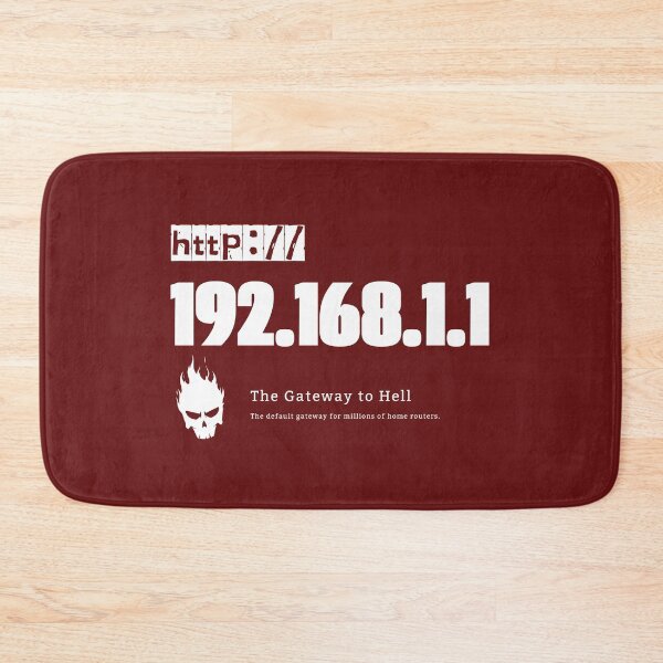 Item preview, Ip Address: 192.168.1.1 (The Gateway to Hell) designed and sold by S9View.
