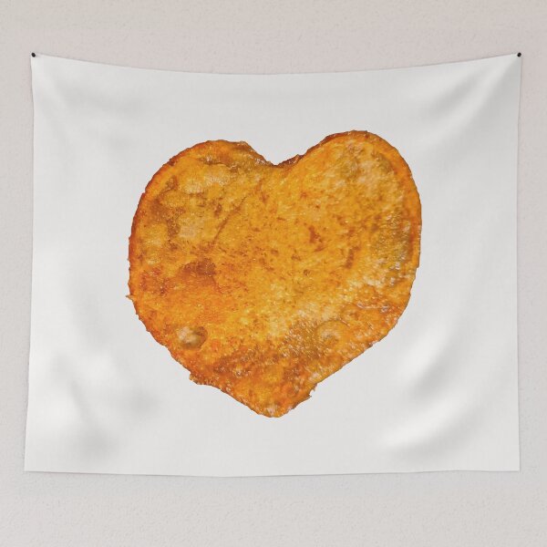 Item preview, Chips Heart;  Valentines Day;  designed and sold by StickerApe.