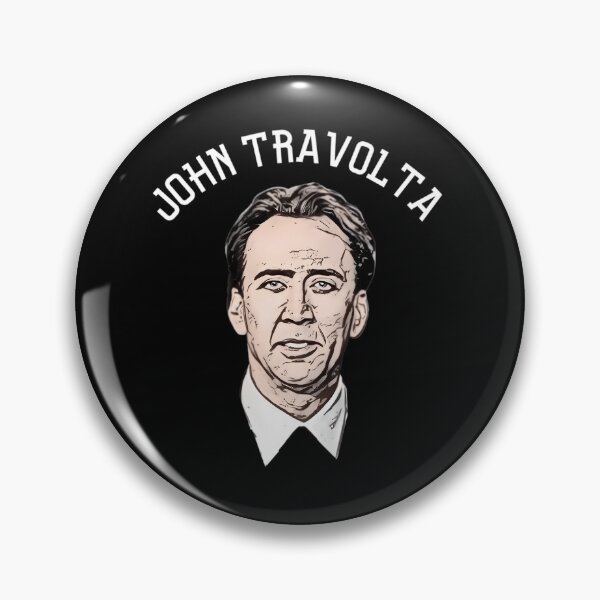 Item preview, Sports Ed Nicolas Cage As John Travolta (White) designed and sold by RAV LY.