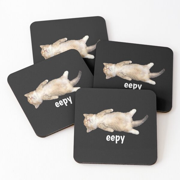 Item preview, Eepy Cat Meme Funny Sleepy Cat Viral Gen Z Sarcastic Humor designed and sold by ArleneRowe.