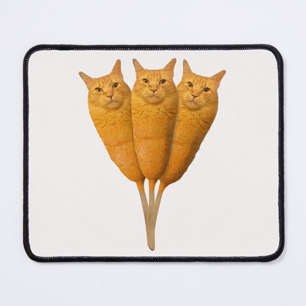 Item preview, Corndog Cat Meme Silly Stupid Brainrot Funny Cat Lover designed and sold by ArleneRowe.